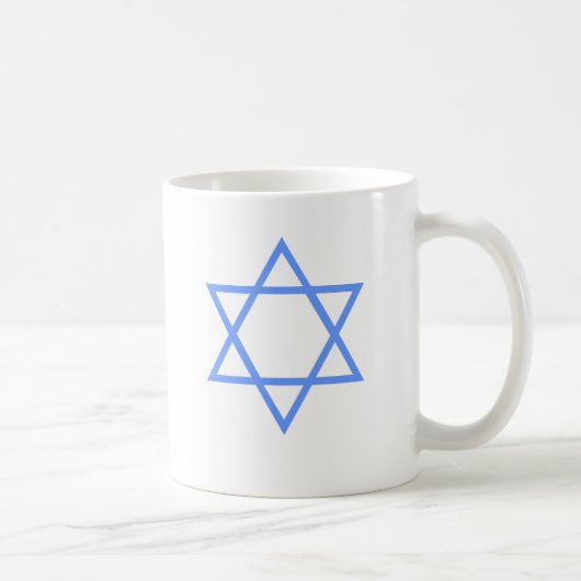 JEWISH STAR DAVID KAFFEETASSE (Rechts)