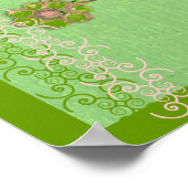 Jewish Star Judaika Fine Art Poster (Ecke)