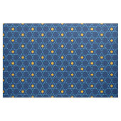 Jewish Star von David Pattern Blue Stoff (Fat Quarter (45,7 x 55,9 cm))