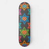 Jewish Stars Anpassbare Skateboards - Geschenke (Vorderseite)