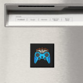 Jewish Video Game Gamer Hanukkah Chanukah Men Boy Magnet (In Situ (Geschirrspüler))