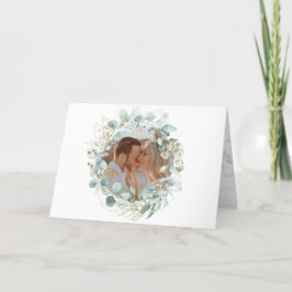 Jewish Wedding Custom Chuppah Foto Dankeskarte