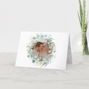 Jewish Wedding Custom Chuppah Foto Dankeskarte