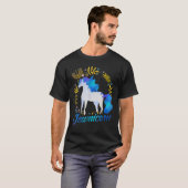 Jewnicorn Jewish Unicorn Chanukah Hanukkah Jew T-Shirt (Vorne ganz)