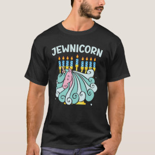 Jewnicorn Unicorn Rosh Hashanah Holiday Jüdisch Ne T-Shirt