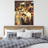 Jews Praying by Maurycy Gottlieb - Circa 1878 Leinwanddruck (Insitu (Schlafzimmer))