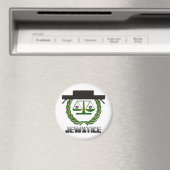 JEWSTICE.png Magnet (In Situ (Geschirrspüler))