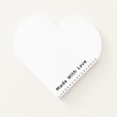 jexX Tunes Logo Notizblock (Rückseite)