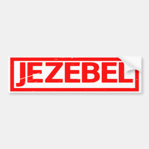 Jezebel-Briefmarke Autoaufkleber