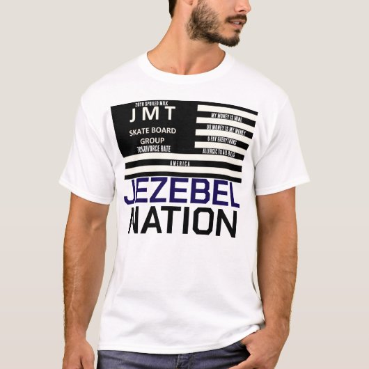 JEZEBEL NATION Basic Dark T - Shirt (Vorderseite)