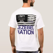 JEZEBEL NATION Basic Dark T - Shirt (Rückseite)