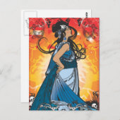 Jezebel Postkarte (Vorne/Hinten)