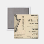 JF Brown and Company Magnet (Vorderseite/Rückseite)