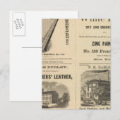 JF Brown and Company Postkarte (Vorne/Hinten)