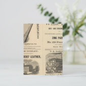 JF Brown and Company Postkarte (Stehend Vorderseite)