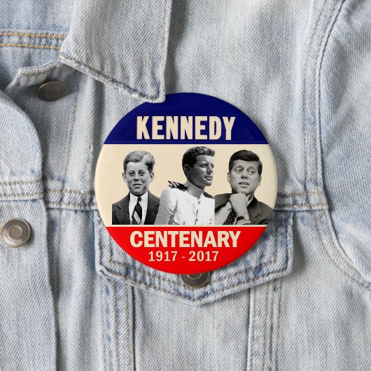 JFK 100. Geburtstag Button (Beispiel)