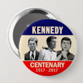 JFK 100. Geburtstag Button (Vorne & Hinten)