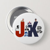 JFK 100 Jahre Button (Vorne & Hinten)