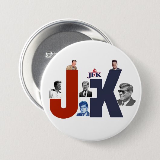 JFK 100 Jahre Button (Vorne & Hinten)
