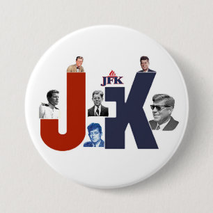 JFK 100 Jahre Button