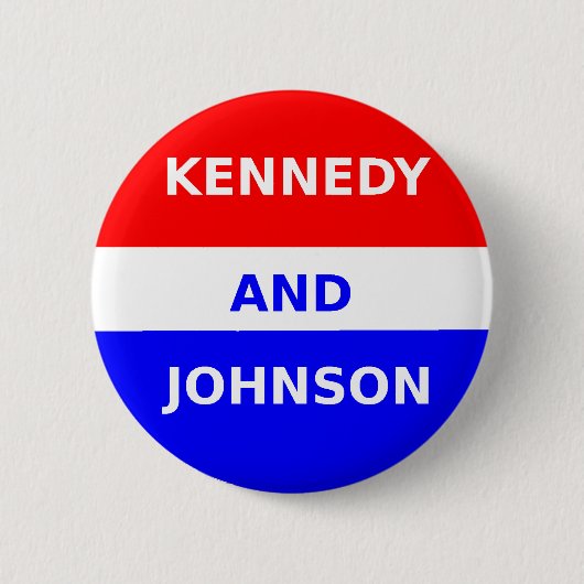 JFK 1960 Kampagnen-Knopf Button (Vorderseite)