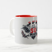 JFK 50 Miler-Logo Zweifarbige Tasse (Vorderseite Links)
