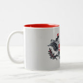 JFK 50 Miler-Logo Zweifarbige Tasse (Links)