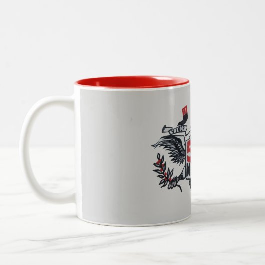 JFK 50 Miler-Logo Zweifarbige Tasse (Links)