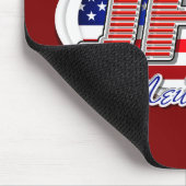 JFK Airport Code Mousepad für Reisende (Ecke)