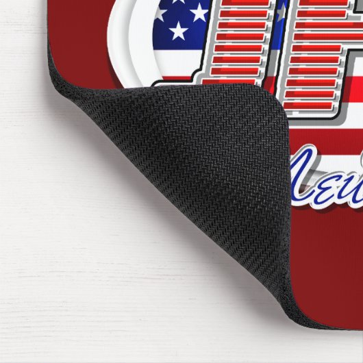 JFK Airport Code Mousepad für Reisende (Ecke)