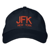 JFK Airport Personalisiert angepasster Hut (Vorderseite)