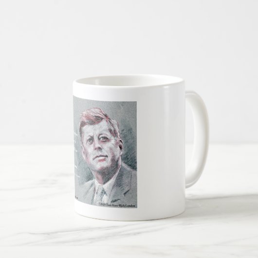 JFK & Angebot Kaffeetasse (VorderseiteRechts)