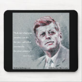 JFK & Angebot Mousepad (Vorne)