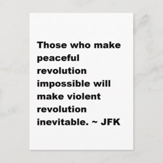 JFK-Angebot Postkarte