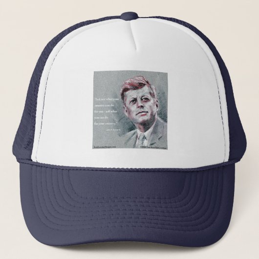 JFK & Angebot Truckerkappe (Vorderseite)
