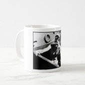 JFK auf PT-109 Kaffeetasse (Vorderseite Links)