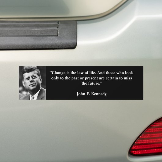 JFK Autoaufkleber (Auf Auto)