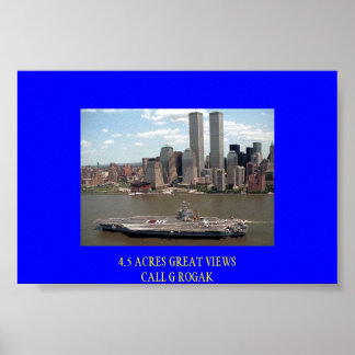 JFK BESUCHT DEN GROSSEN APPLE POSTER