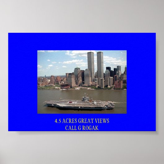 JFK BESUCHT DEN GROSSEN APPLE POSTER (Vorne)