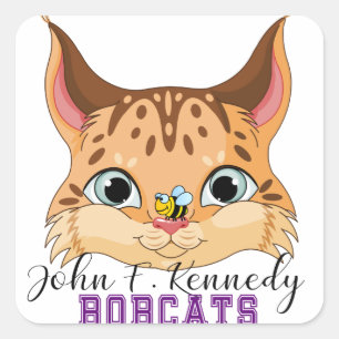 JFK Bobcats Aufkleber