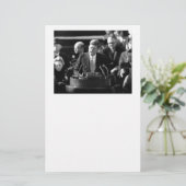 JFK-Einführung Briefpapier (Stehend Vorderseite)