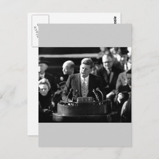 JFK-Einführung Postkarte (Vorne/Hinten)