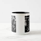 JFK-Einführung Zweifarbige Tasse (Mittel)
