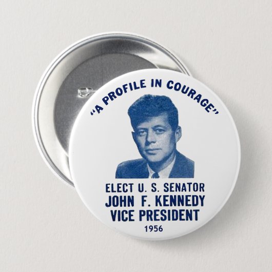 JFK ErinnerungsButton 1956 Button (Vorne & Hinten)