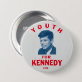 JFK ErinnerungsButton 1958 Button (Vorne & Hinten)