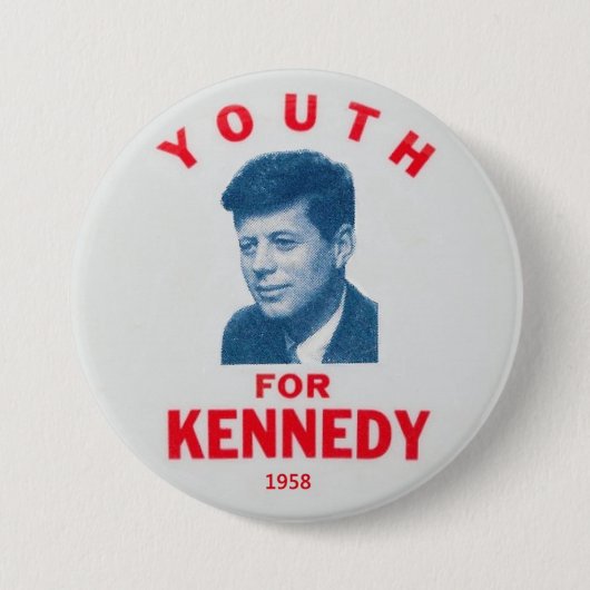 JFK ErinnerungsButton 1958 Button (Vorderseite)