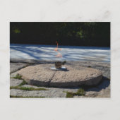 JFK Eternal Flame Postkarte (Vorderseite)