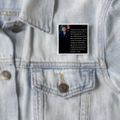 JFK & Famous Zitat Re Israel Button (Beispiel)