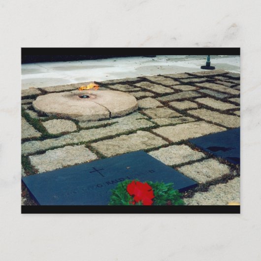 JFK-Flamme Postkarte (Vorderseite)
