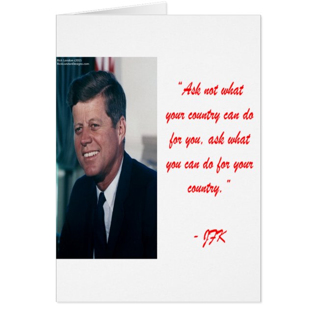 JFK & Frag ohne Kostenvoranschlag (Vorne)